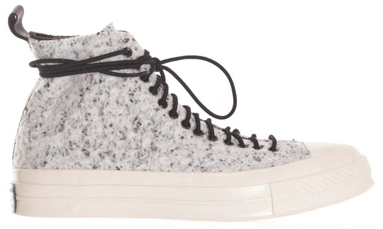  Converse Scarpe Boucle Wool Chuck 70 High Top White Black Gret Uomo Grigio
