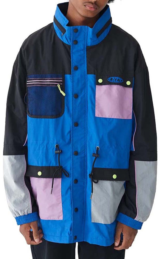  Lazy Oaf Giacca Multiplayer Panel Uomo Blu