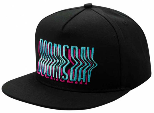  Doomsday Cappello Liquify Five Panel Snapback Black Uomo Nero