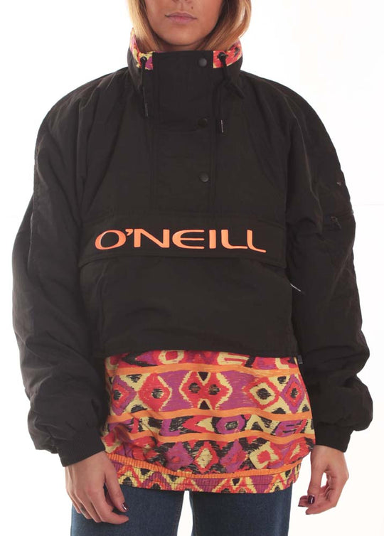  O'neill Giacca Frozen Wave Anorak Black Oneill Donna Nero