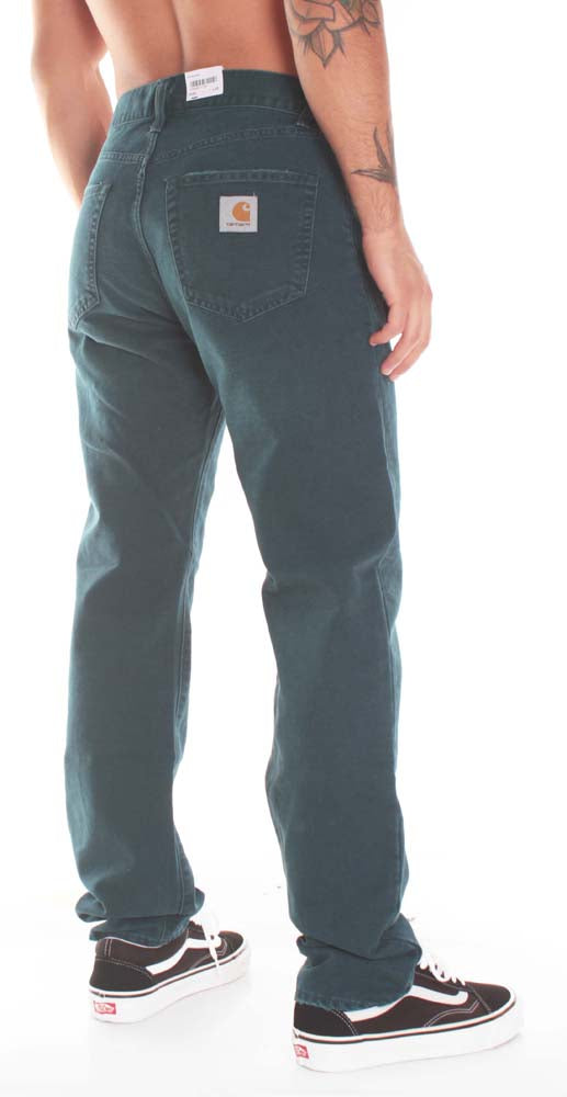  Carhartt Pantaloni Pontiac Pant Duck Blue Carhartt Wip Uomo