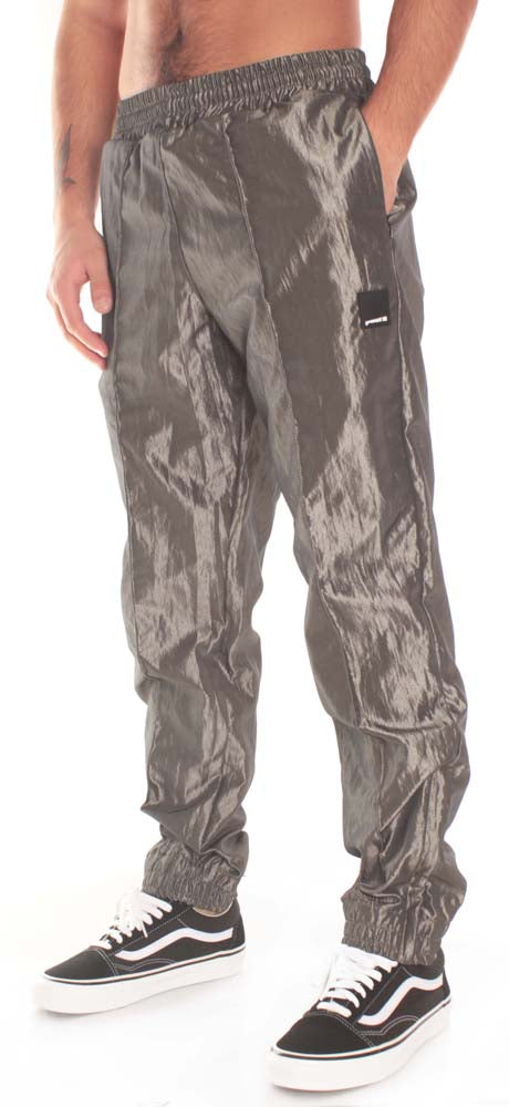  Paura Pantaloni Nerit Nylon Pant Salvia Uomo Argento