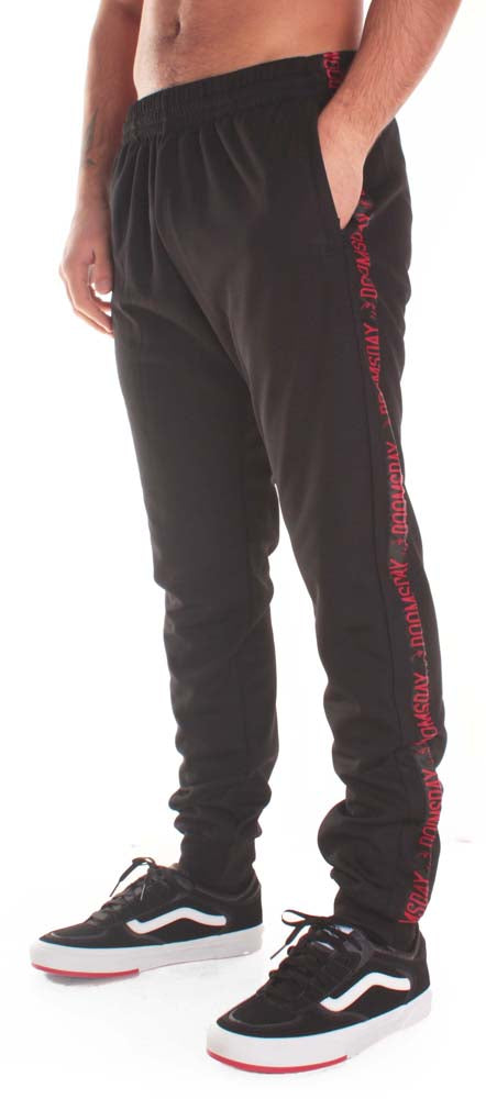  Doomsday Pantaloni Scars Track Suit Black Uomo Nero