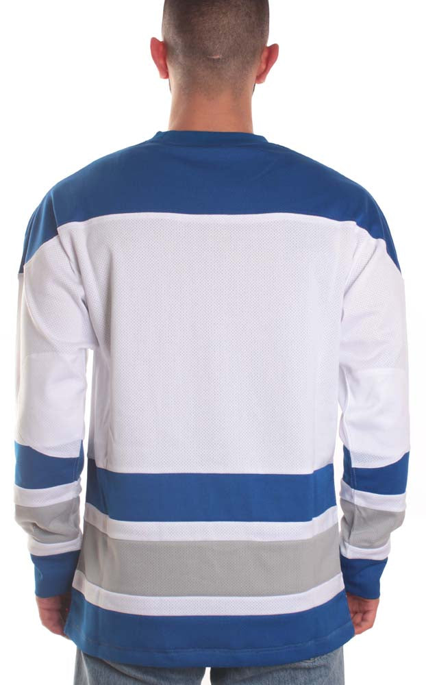  Mitchell E Ness Mitchell & Ness Maglia Hockey Jersey Duke Blue Devils Bianco Uomo - 3
