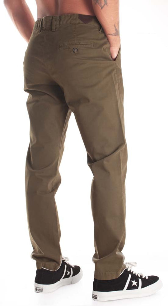  Derrire Pantaloni Chino Army Derriere Heritage Uomo Verde