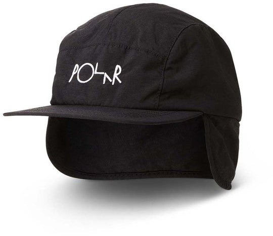  Polar Cappello Flap Cap Black Polar Skate Co. Uomo Nero
