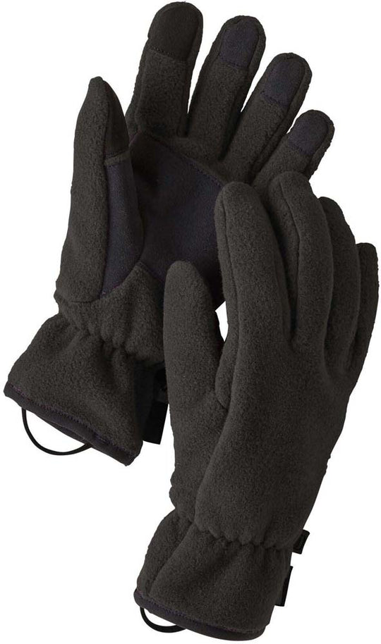  Patagonia Guanti Synchilla Fleece Gloves Black Uomo Nero