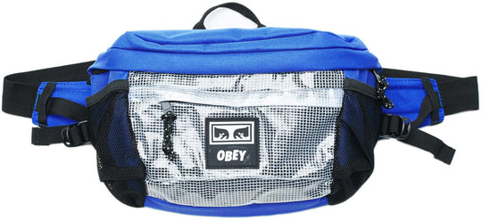  Obey Marsupio Conditions Waist Bag Ii Blue Unisex