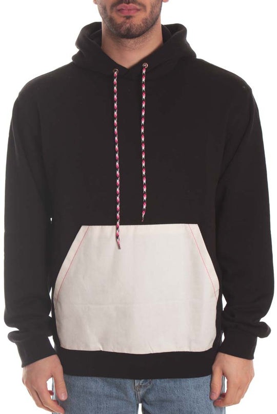  Struck Felpa Pocket St016 Black Uomo Nero