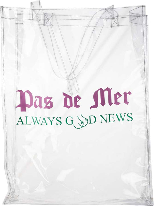  Pas De Mer Borsa Good News Shopping Bag Unisex Trasparente