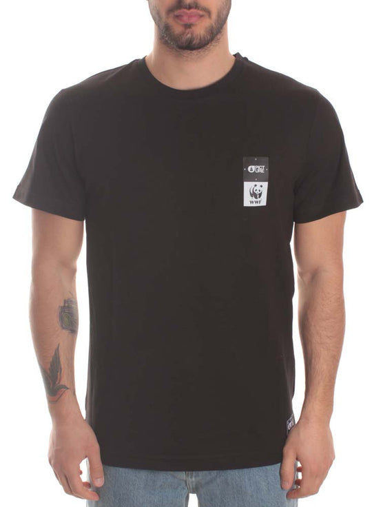  Picture T-shirt Wwf Seal Black Uomo Nero