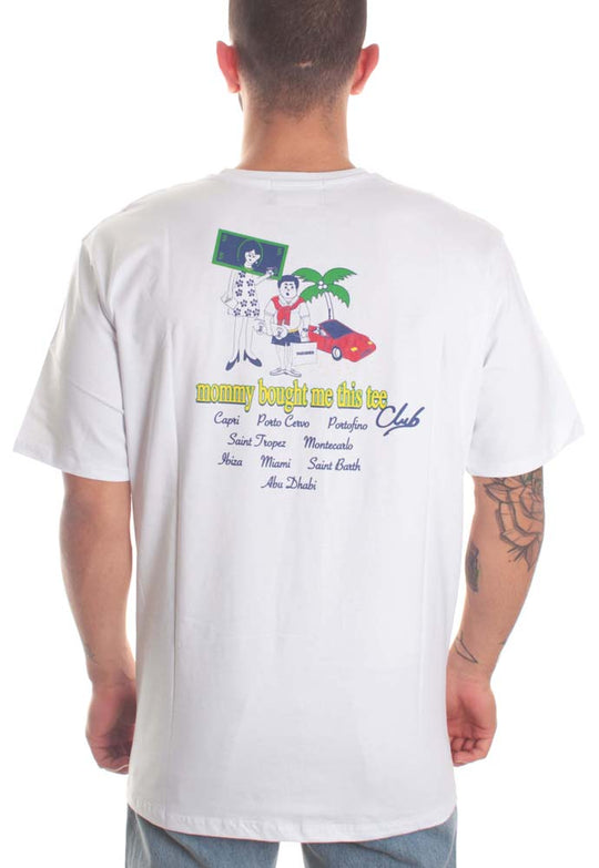  Pas De Mer T-shirt Mommy White Uomo Bianco