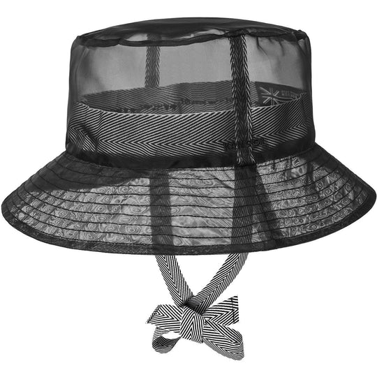  Kangol Cappello Transparent Bucket Black Donna Nero