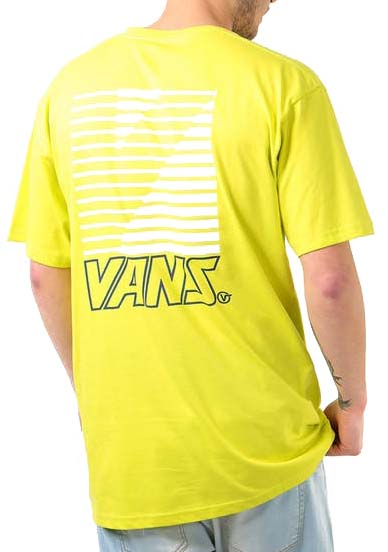  Vans T-shirt Retro Sport Sulphur Spring Uomo Giallo