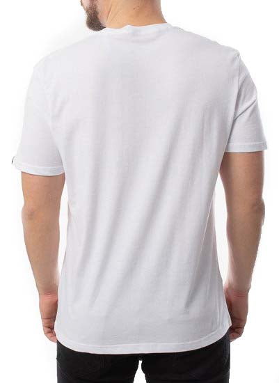  Alpha Industries T-shirt Rbf Latex Print Tee White Bianco Uomo - 2