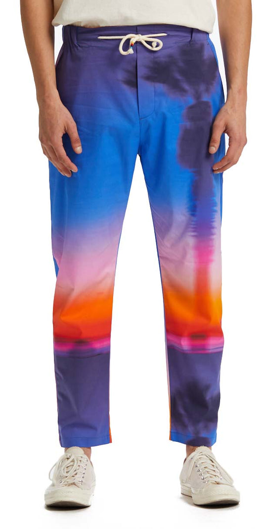  The Silted Company Pantaloni Coffin Pant Sunset Uomo Fantasia