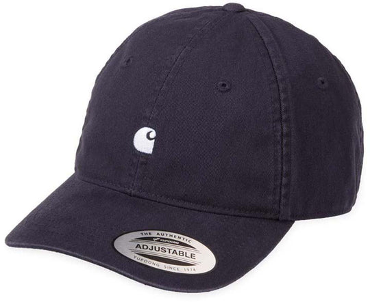  Carhartt Cappello Madison Logo Cap Dark Navy Carhartt Wip Unisex Blu
