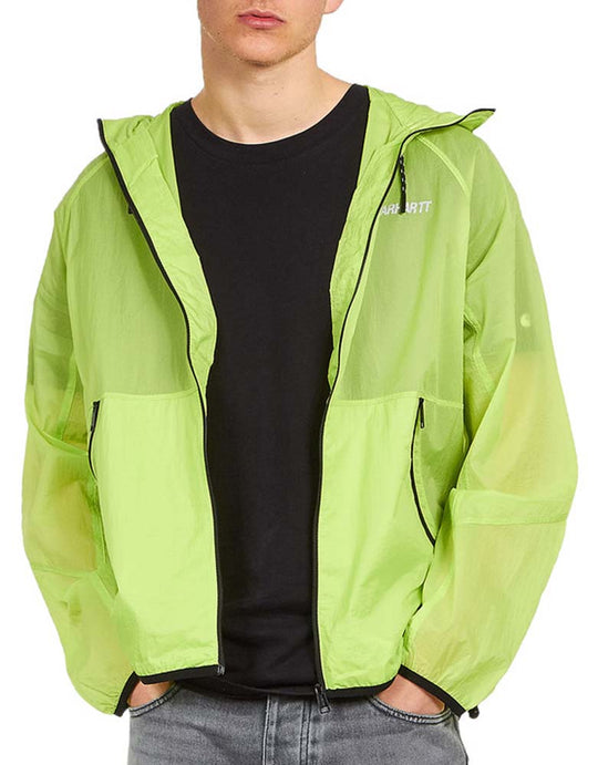  Carhartt Giacca Turrell Jacket Lime Reflective Grey Carhartt Wip Uomo Verde