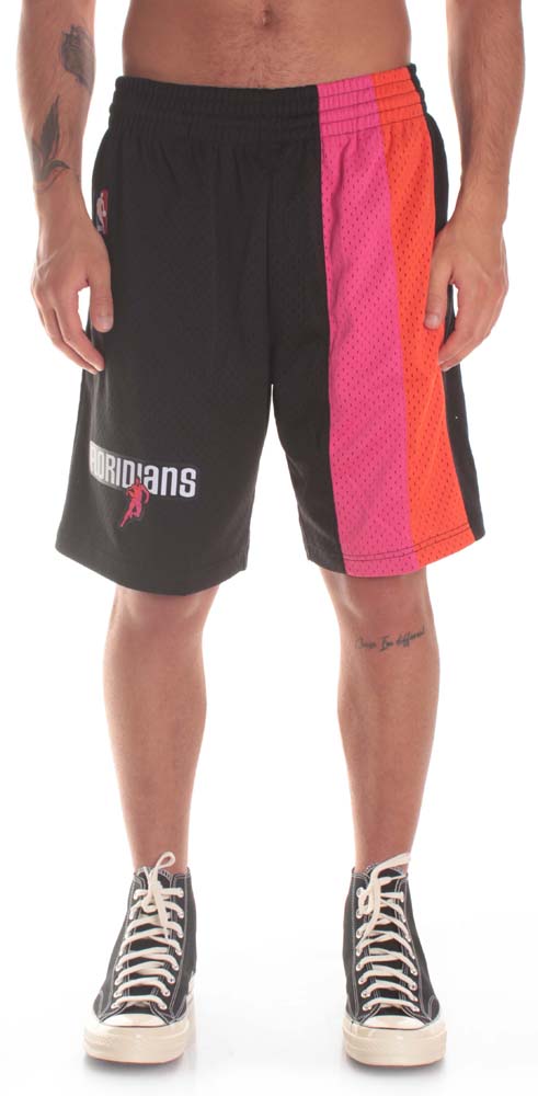  Mitchell & Ness Shorts Swingman Miami Heat 05 Mitchell E Ness Uomo Nero