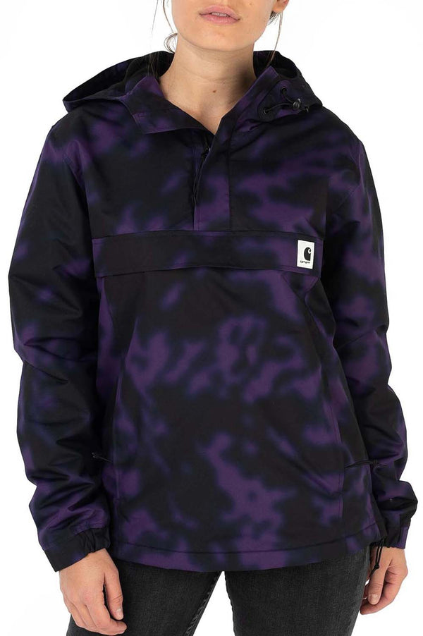 Carhartt giacca W' Nimbus Pullover camo blur purple