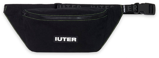  Iuter Marsupio Waist Pouch Black Uomo Nero