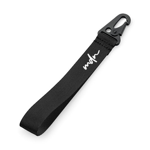  Mdn Portachiavi Keychain Logo Black Uomo Nero