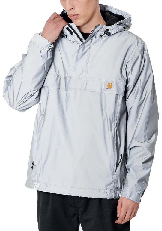  Carhartt Giacca Nimbus Reflective Pullover Grey Carhartt Wip Uomo Grigio