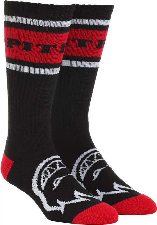  Spitfire Calze Og Classic Sock Black Uomo Nero