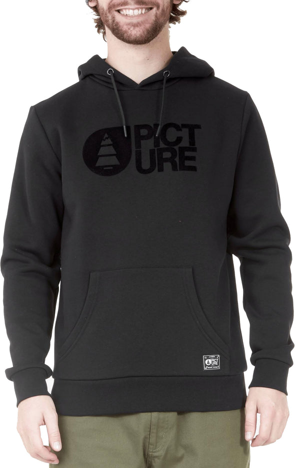 Picture felpa Basement Flock Hoodie black