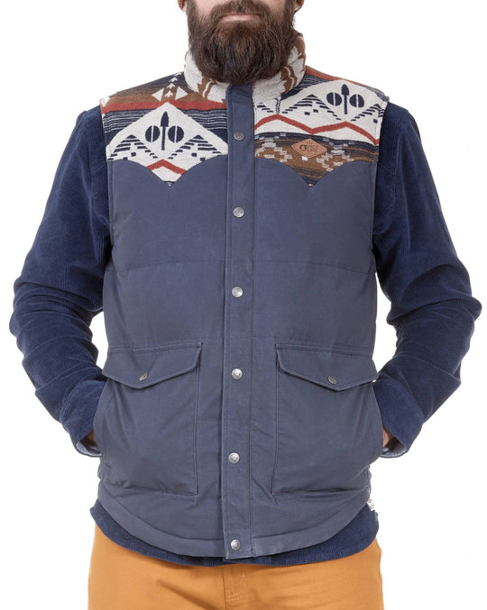  Picture Gilet Russel Dark Blue Uomo