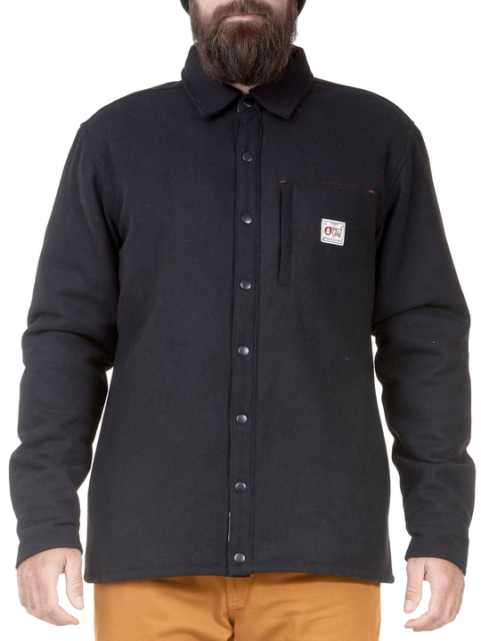  Picture Giacca Coltone Shirt Black Uomo Nero