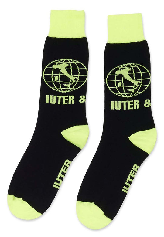  Iuter Calze U.p.w.w. Socks Black Uomo Nero