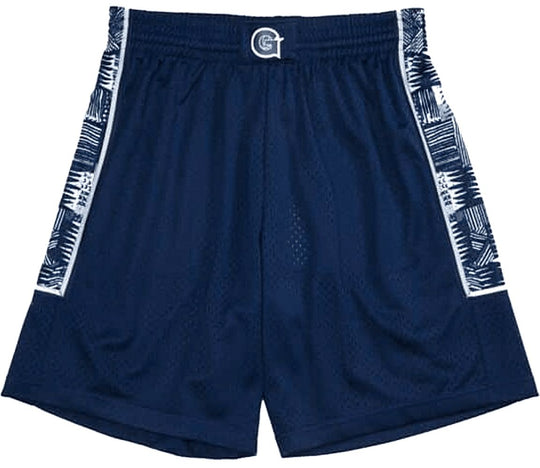  Mitchell & Ness Shorts Swingman 95-96 Georgetown Allen Iverson Mitchell E Ness Uomo Blu