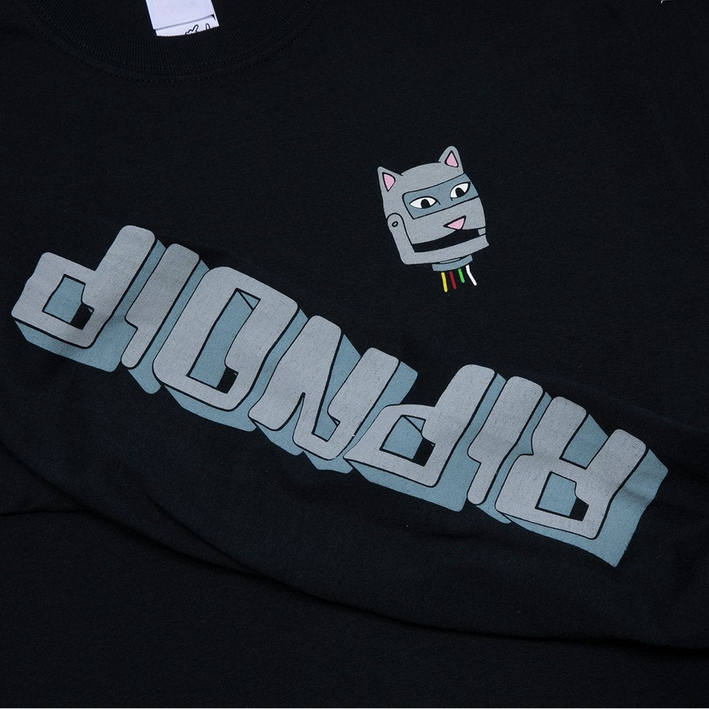  Ripndip T-shirt Bionic Nerm Long Sleeve Black Uomo - 3