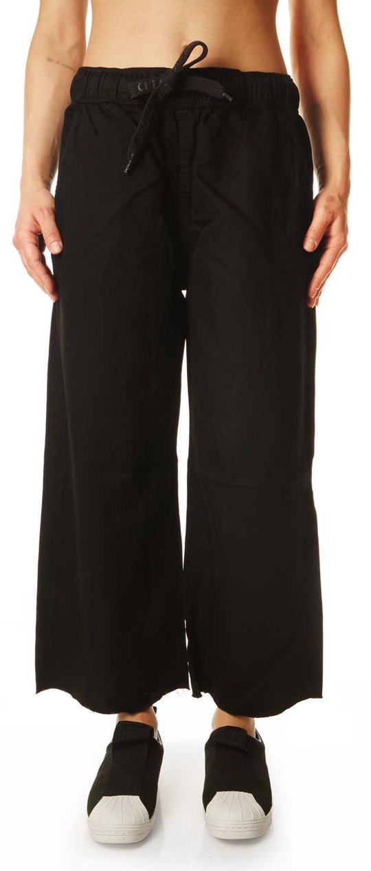  Cheap Monday Pantaloni Wave Cropped Jaded Black Donna Nero