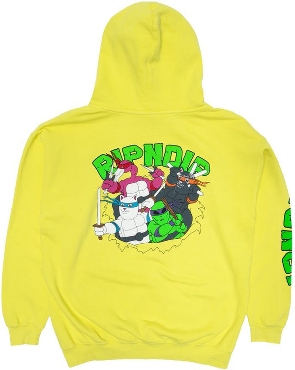 Ripndip felpa Teenage Mutant Hoodie neon green