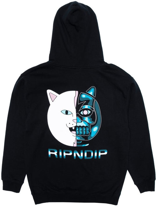  Ripndip Felpa Nerminator Hoodie Black Uomo Nero