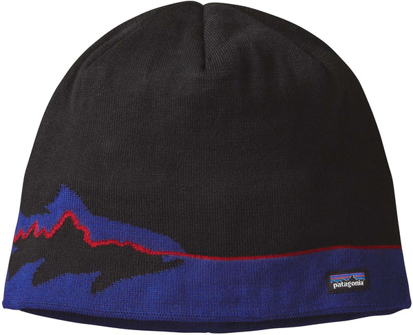 Patagonia cuffia Beanie Hat fitz trout black