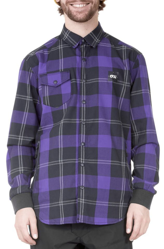  Picture Camicia Marteen Tech Shirt Purple Uomo Viola