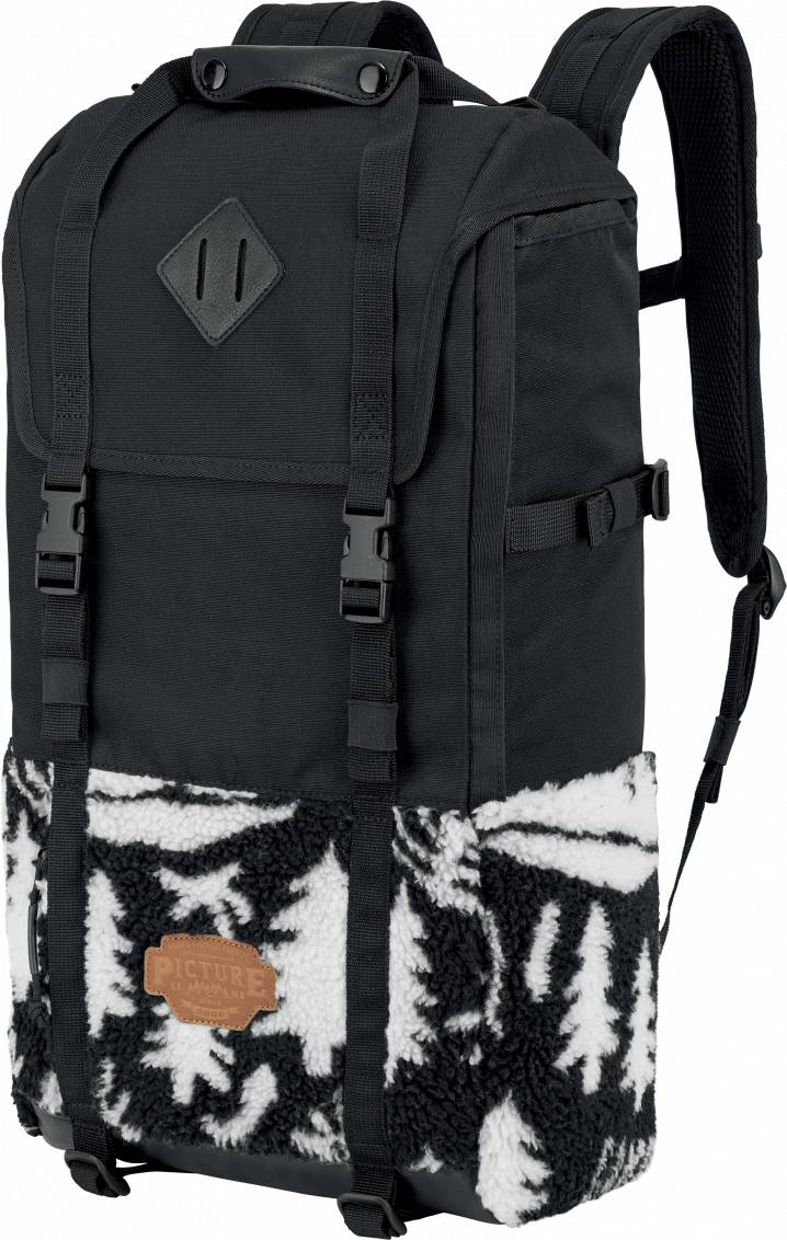  Picture Zaino Soavy Backpack 20 L Black Black Camp Plush Uomo - 1