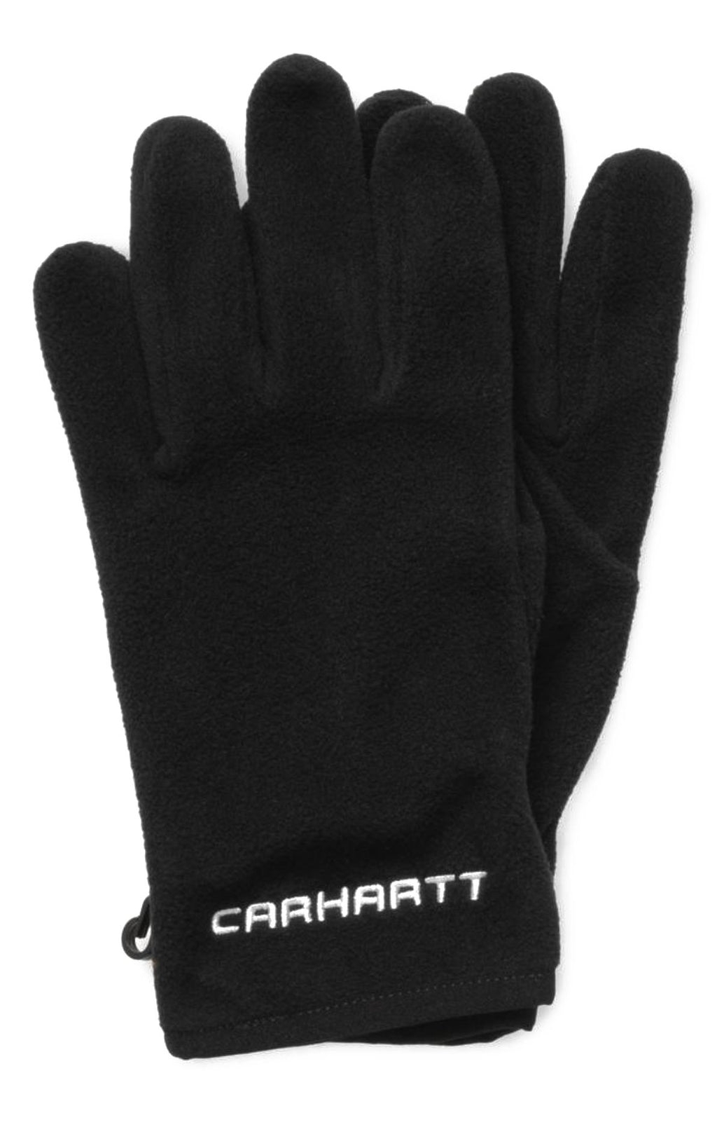  Carhartt Wip Carhartt Guanti Beaumont Gloves Black Black/wax Uomo - 1