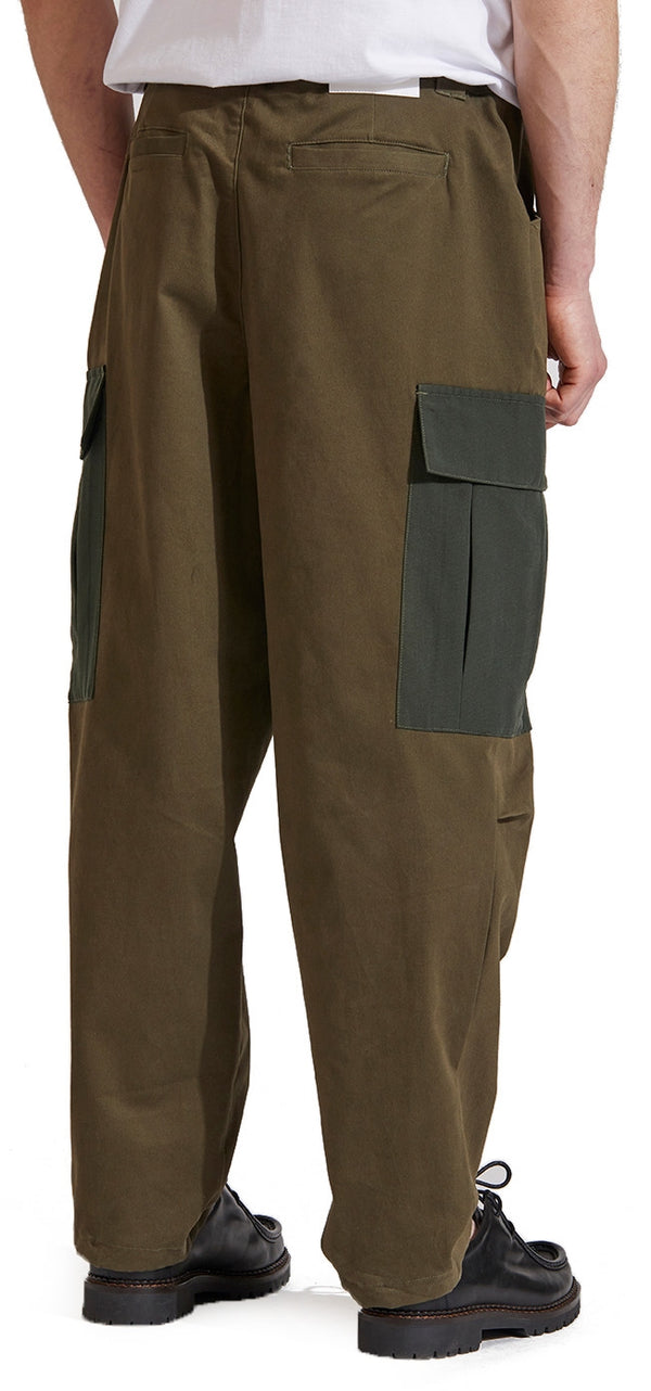 The Silted Company pantaloni Ripstop Pockets forest