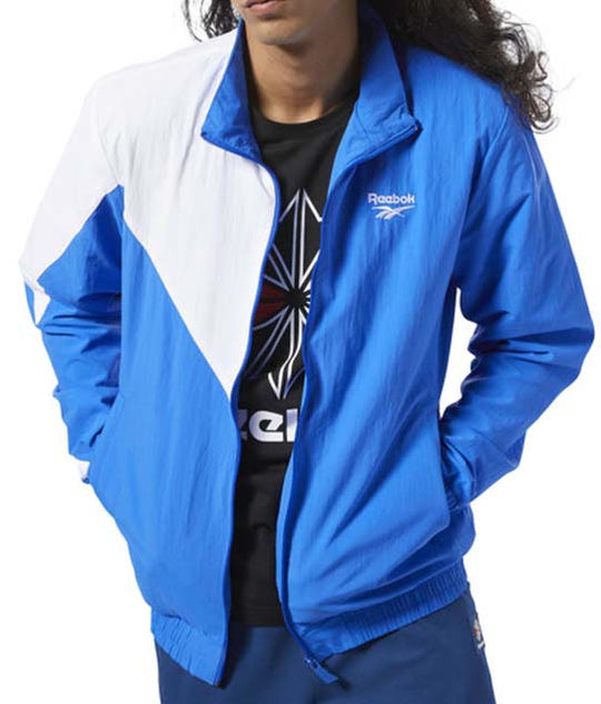  Reebok Giacca Track Top Vital Blue Uomo