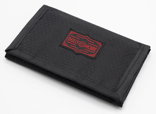  Dolly Noire Portafoglio Wallet Velcro Black Uomo Nero