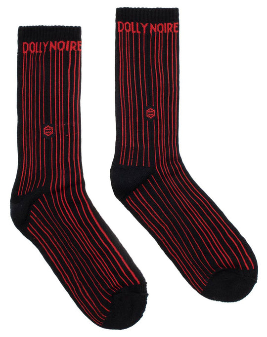  Dolly Noire Calze Controll Socks Black Uomo Nero