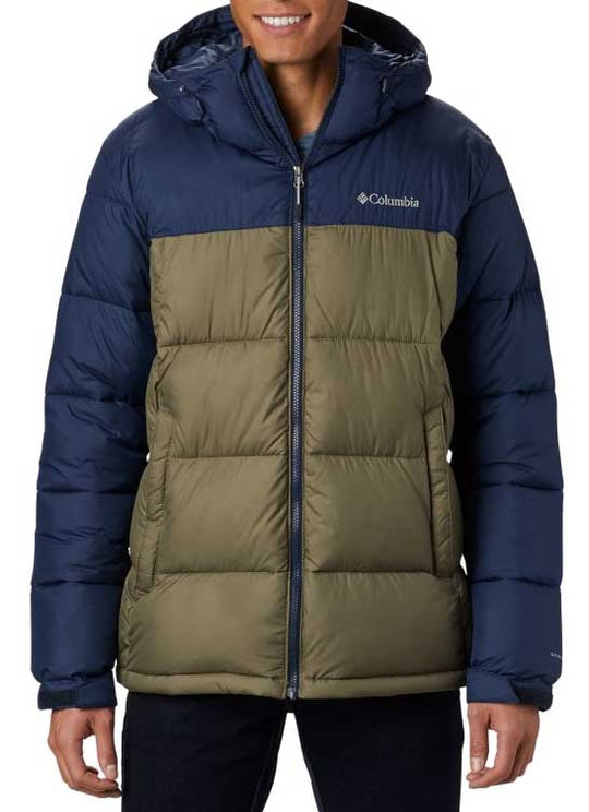  Columbia Giacca Pike Lake Stone Green Navy Uomo Verde