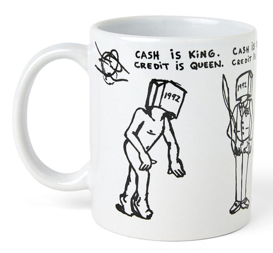  Polar Tazza Skate Co. Cash Is Queen Mug White Polar Skate Co. Unisex Bianco